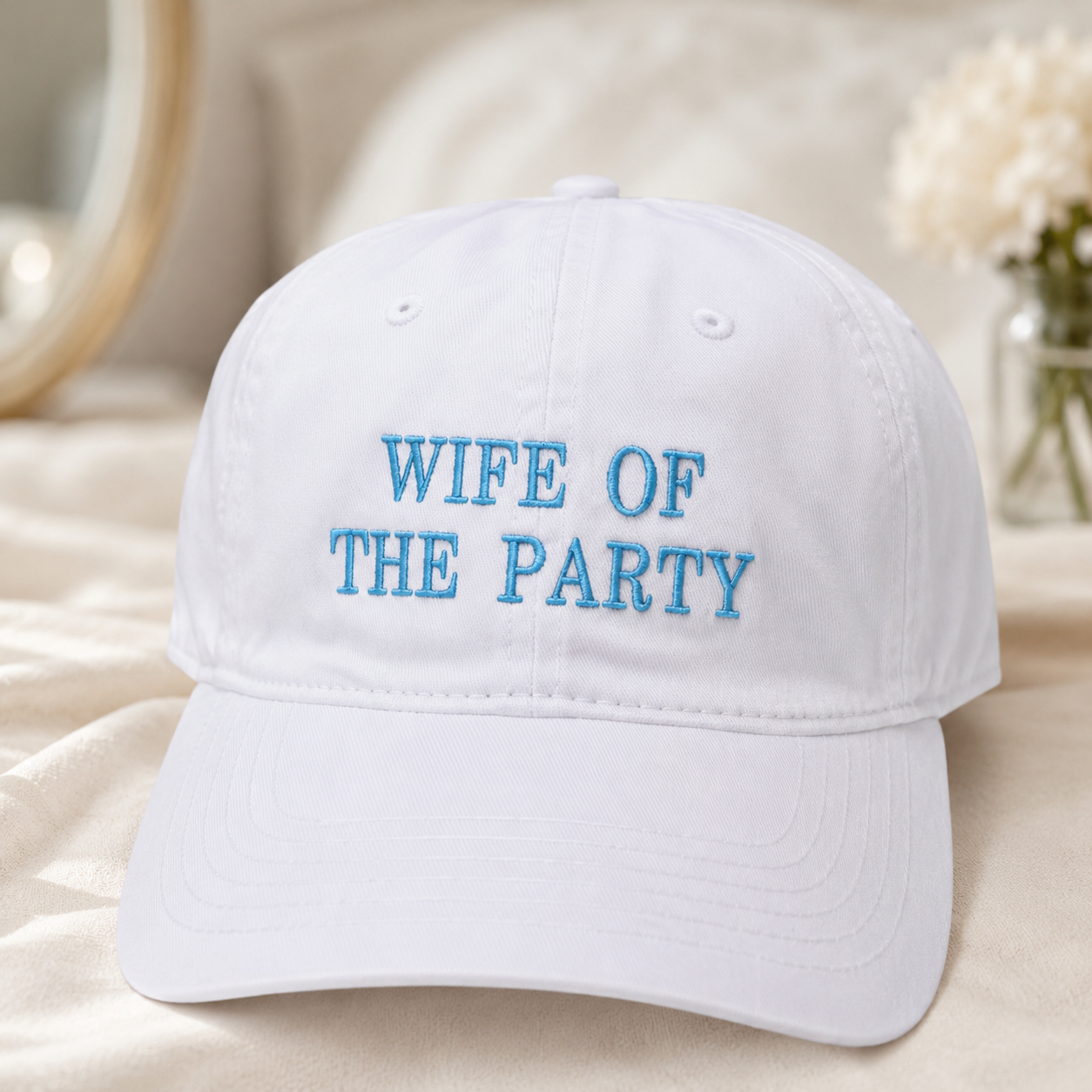 Custom Bride Squad Embroidered Baseball Cap for Bachelorette Party