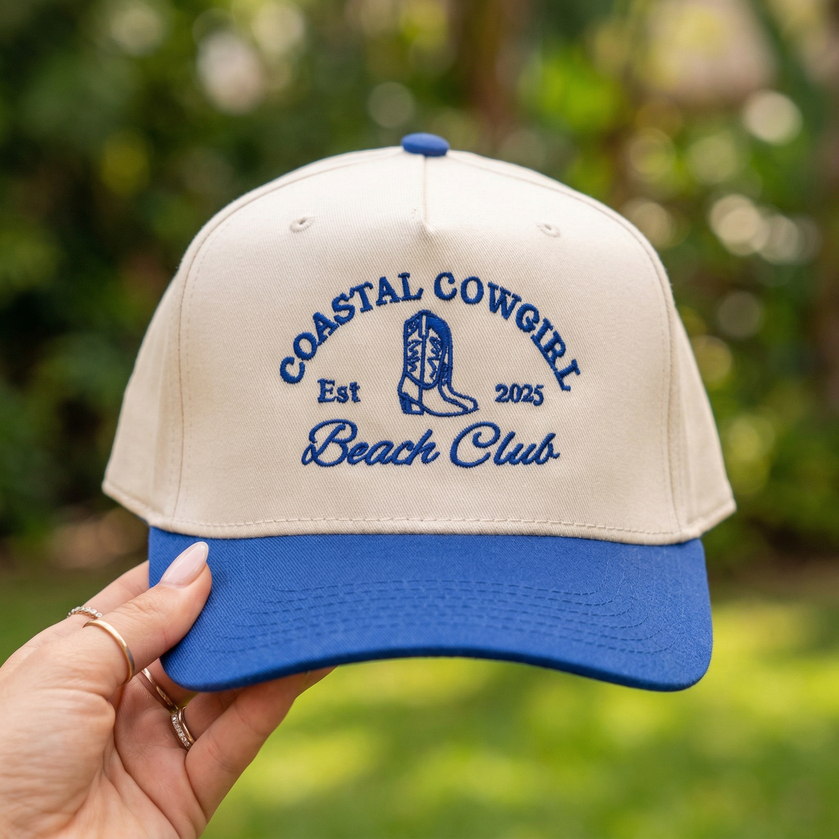 Custom Bride Squad Embroidered Hat – Personalized Snapback for Women