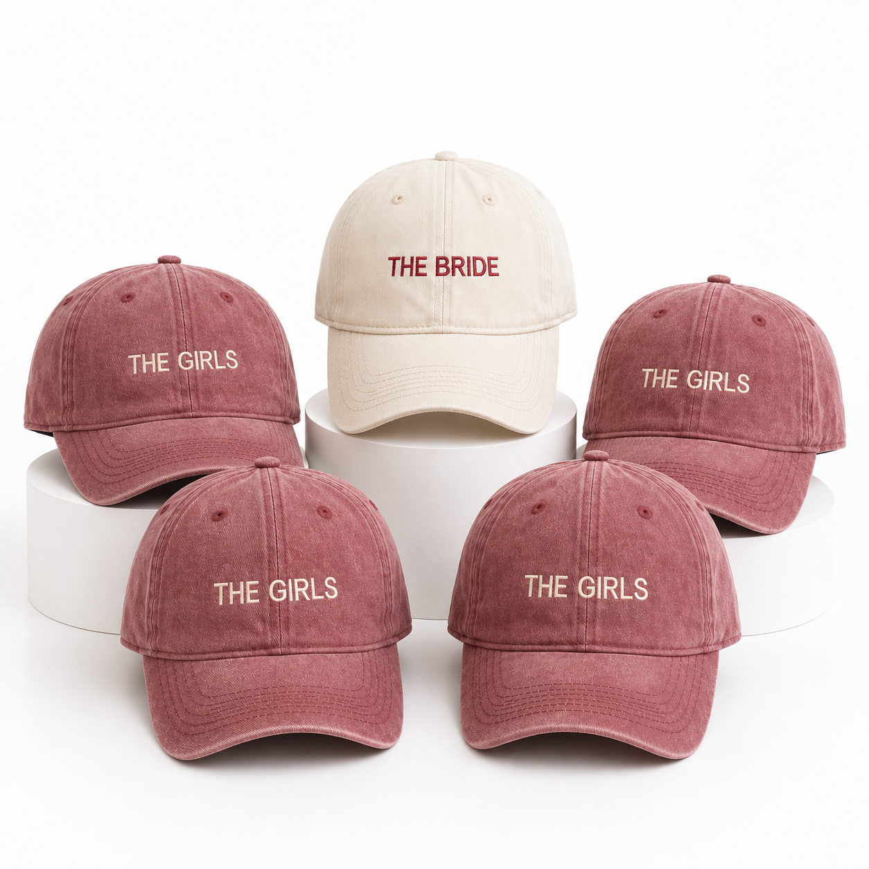 Custom Bride Squad Hat for Bachelorette Party and Bridal Shower