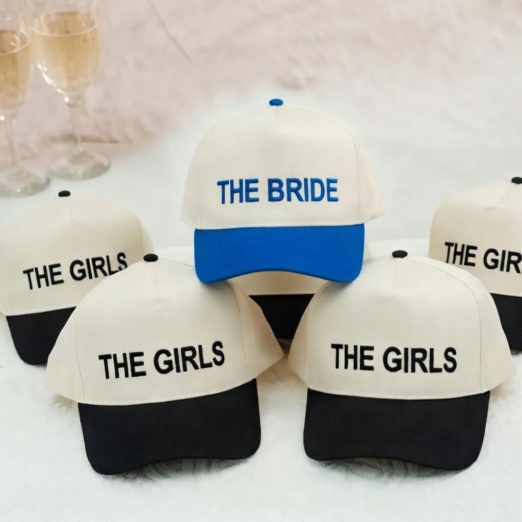 Custom Bride Squad Snapback Hat - Personalized Bridal Party Snapback Hat