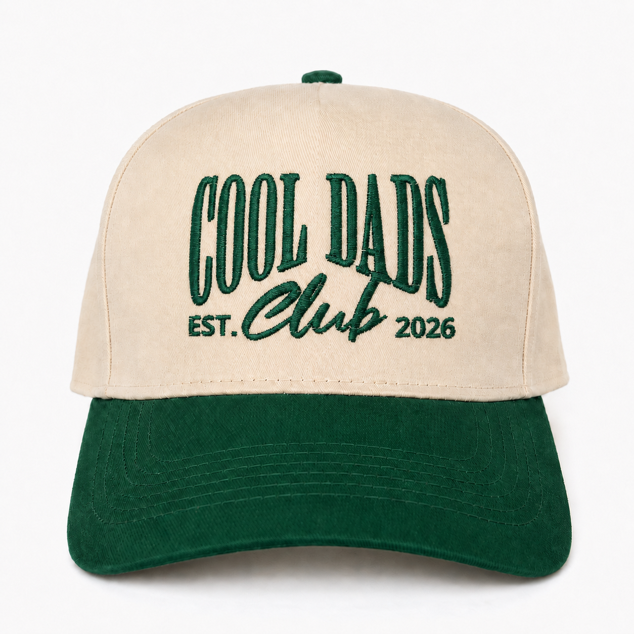 Custom Cool Dads Club Est Snapback Hat – Embroidered Baseball Cap for Dad
