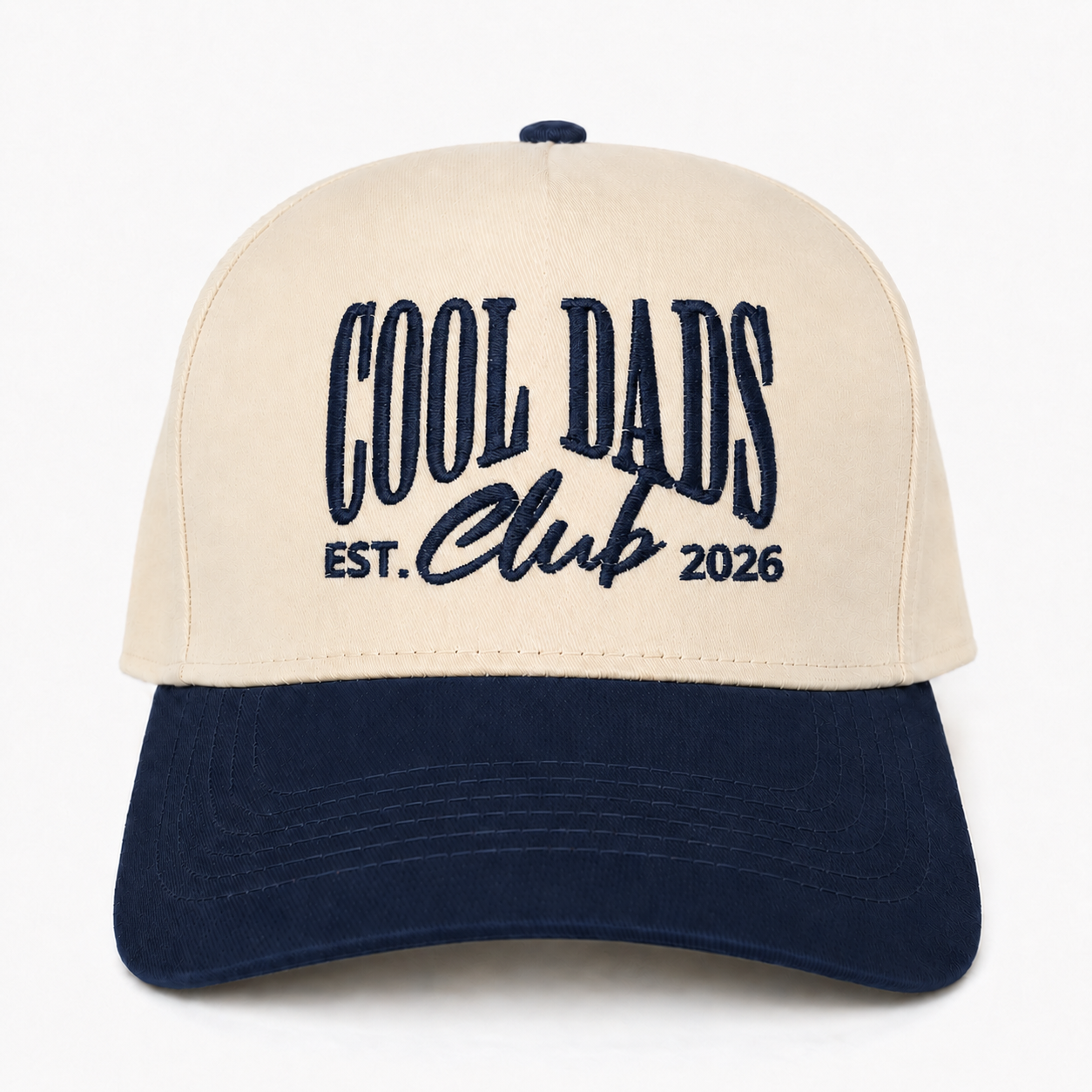 Custom Cool Dads Club Est Snapback Hat – Embroidered Baseball Cap for Dad