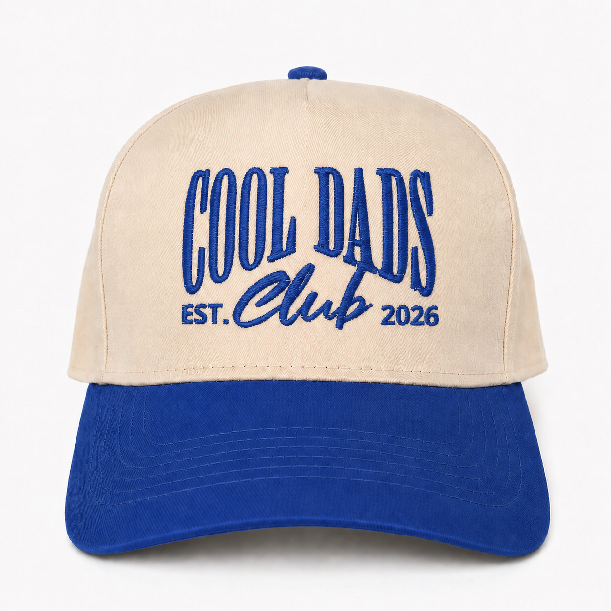 Custom Cool Dads Club Est Snapback Hat – Embroidered Baseball Cap for Dad