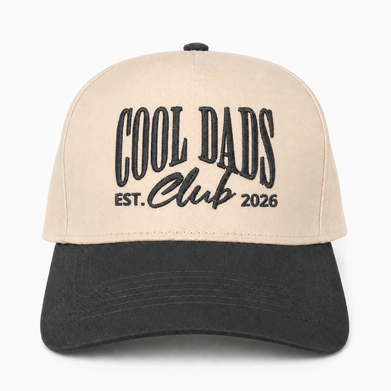 Custom Cool Dads Club Est Snapback Hat – Embroidered Baseball Cap for Dad