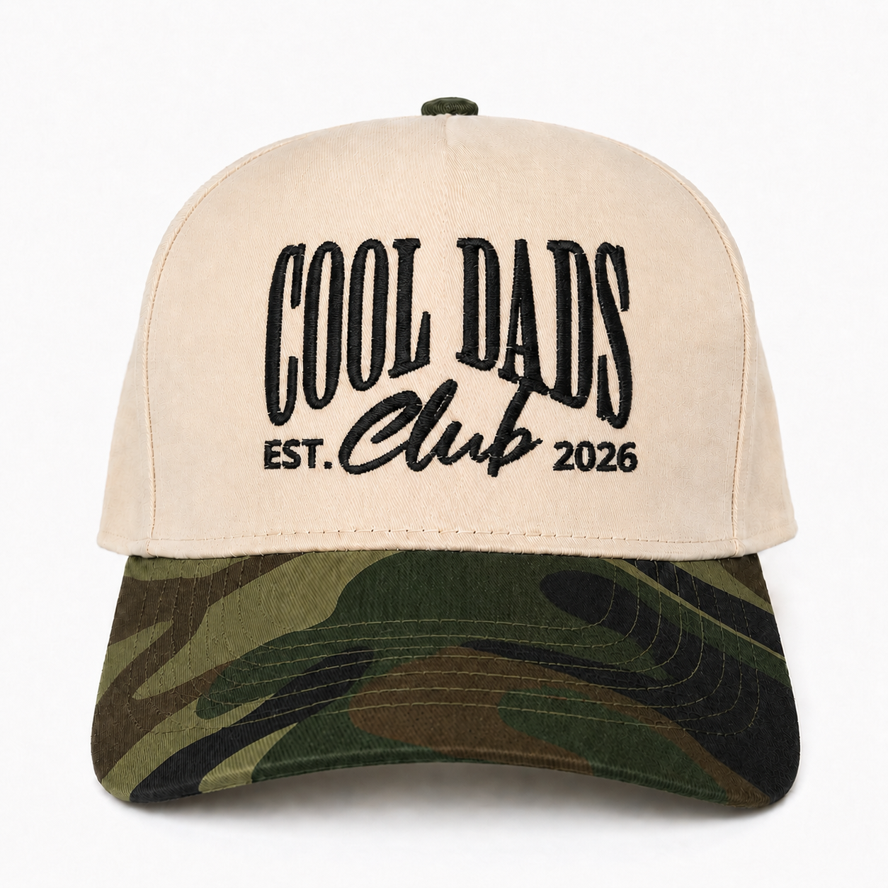 Custom Cool Dads Club Est Snapback Hat – Embroidered Baseball Cap for Dad