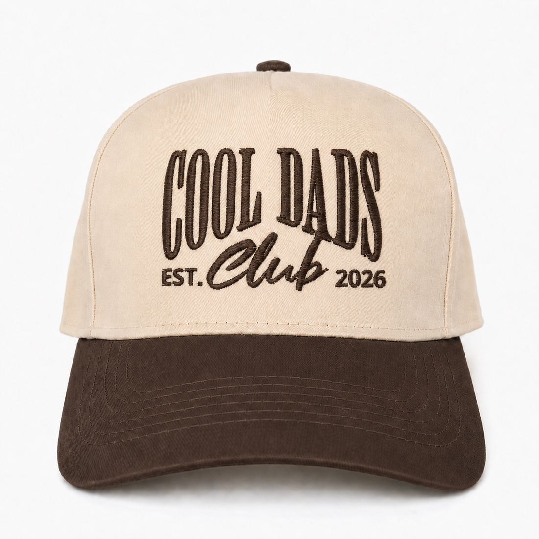 Custom Cool Dads Club Est Snapback Hat – Embroidered Baseball Cap for Dad