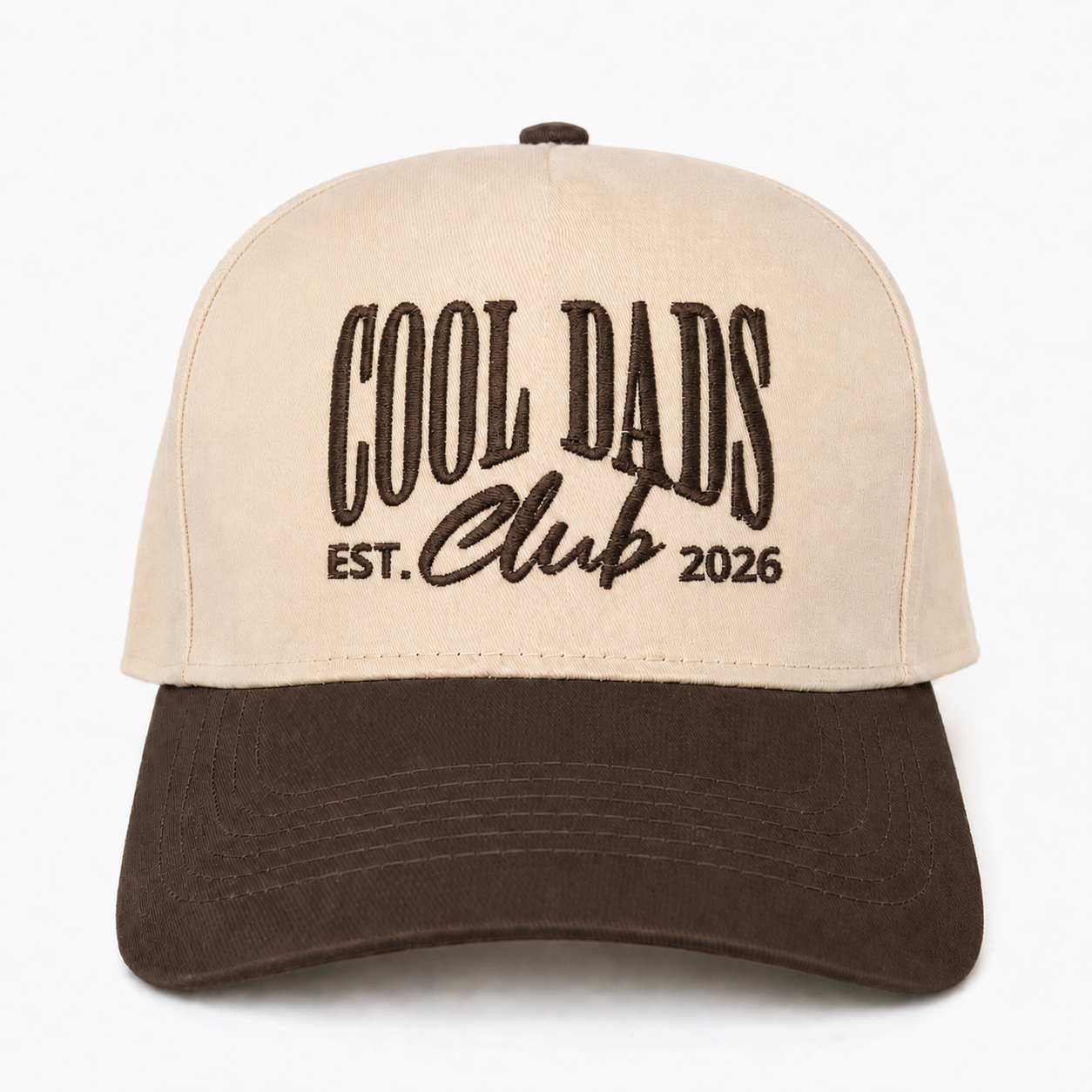 Custom Cool Dads Club Est Snapback Hat – Embroidered Baseball Cap for Dad