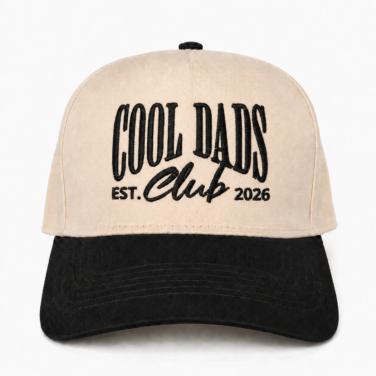 Custom Cool Dads Club Est Snapback Hat – Embroidered Baseball Cap for Dad