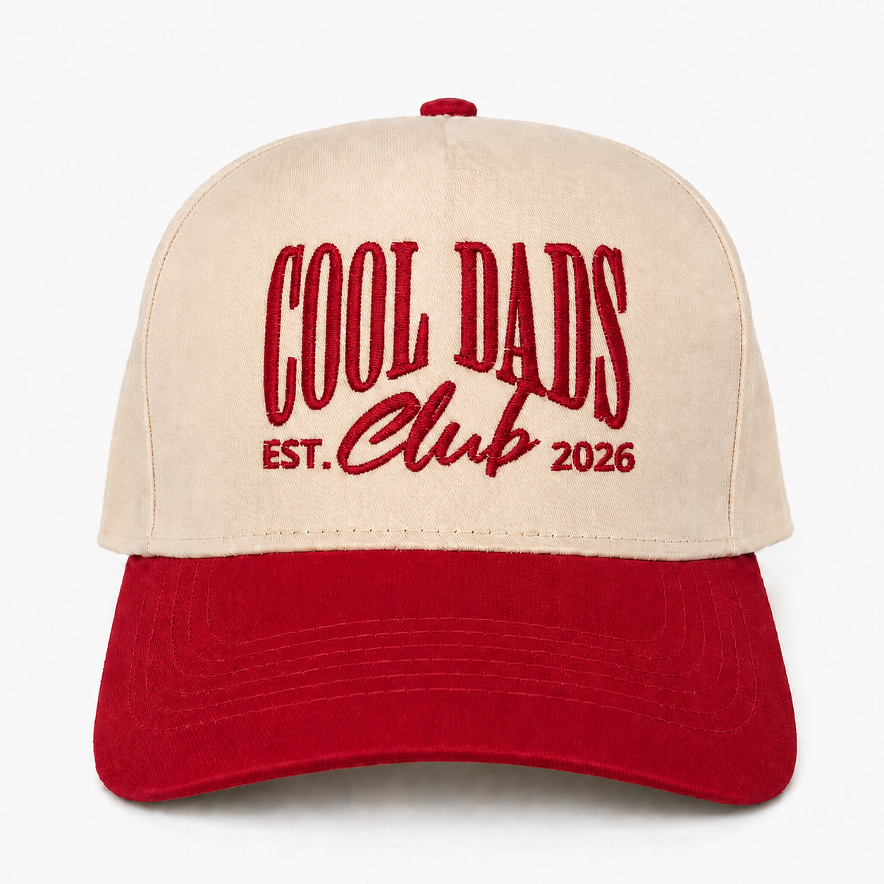 Custom Cool Dads Club Est Snapback Hat – Embroidered Baseball Cap for Dad