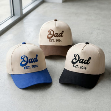 Personalized Father’s Day Snapback Hat - Custom Dad Snapback Hat