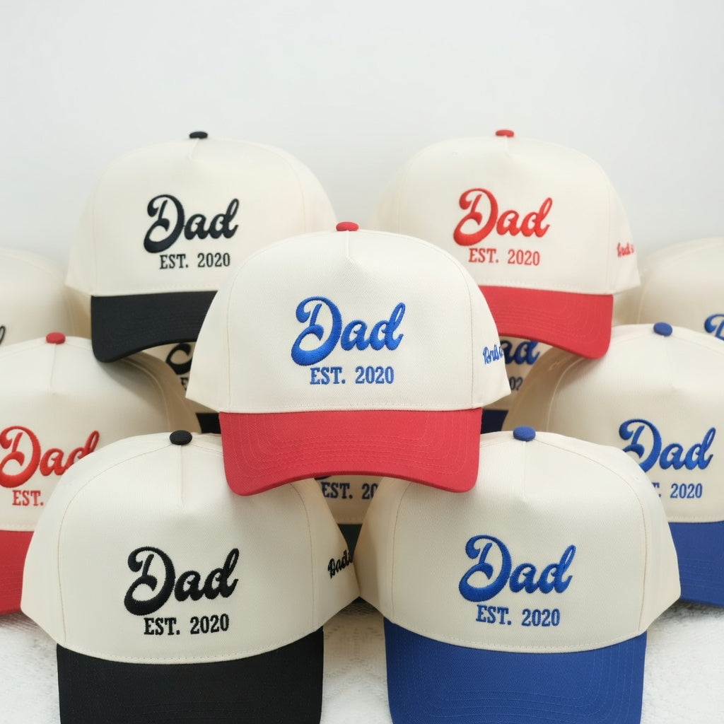 Personalized Father’s Day Snapback Hat - Custom Dad Snapback Hat