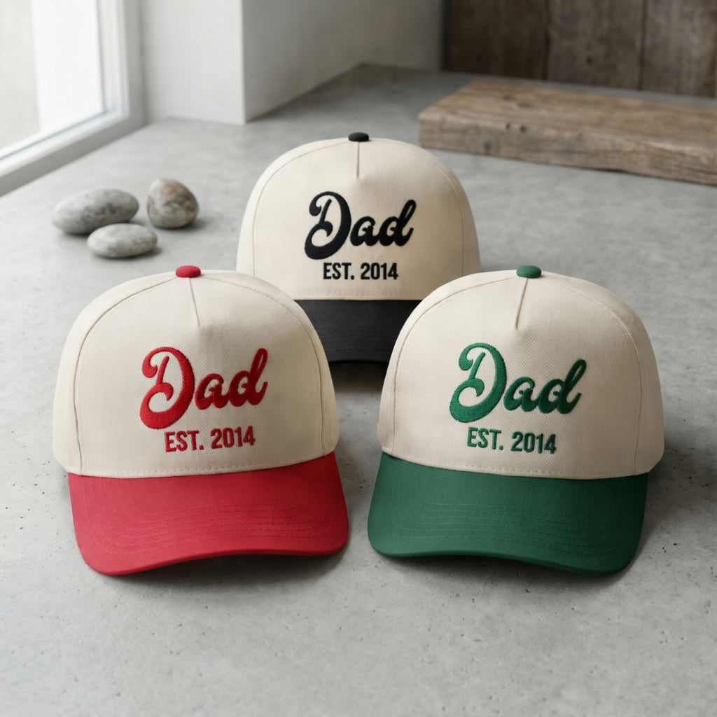 Personalized Father’s Day Snapback Hat - Custom Dad Snapback Hat