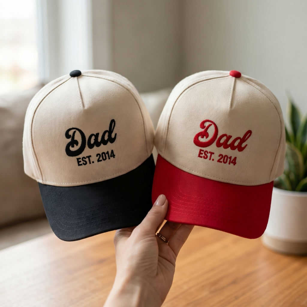 Personalized Father’s Day Snapback Hat - Custom Dad Snapback Hat