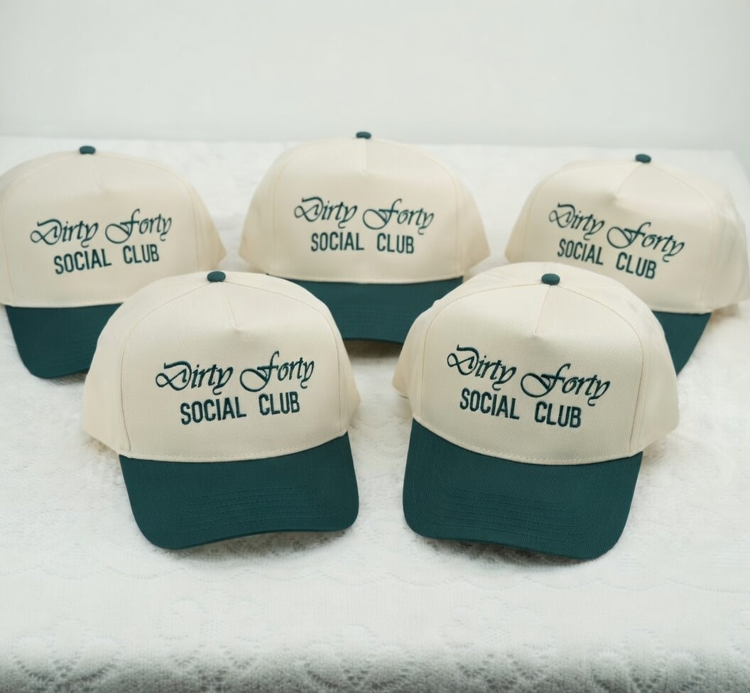 Custom Dirty Forty Snapback Hat – Funny 40th Birthday Cap