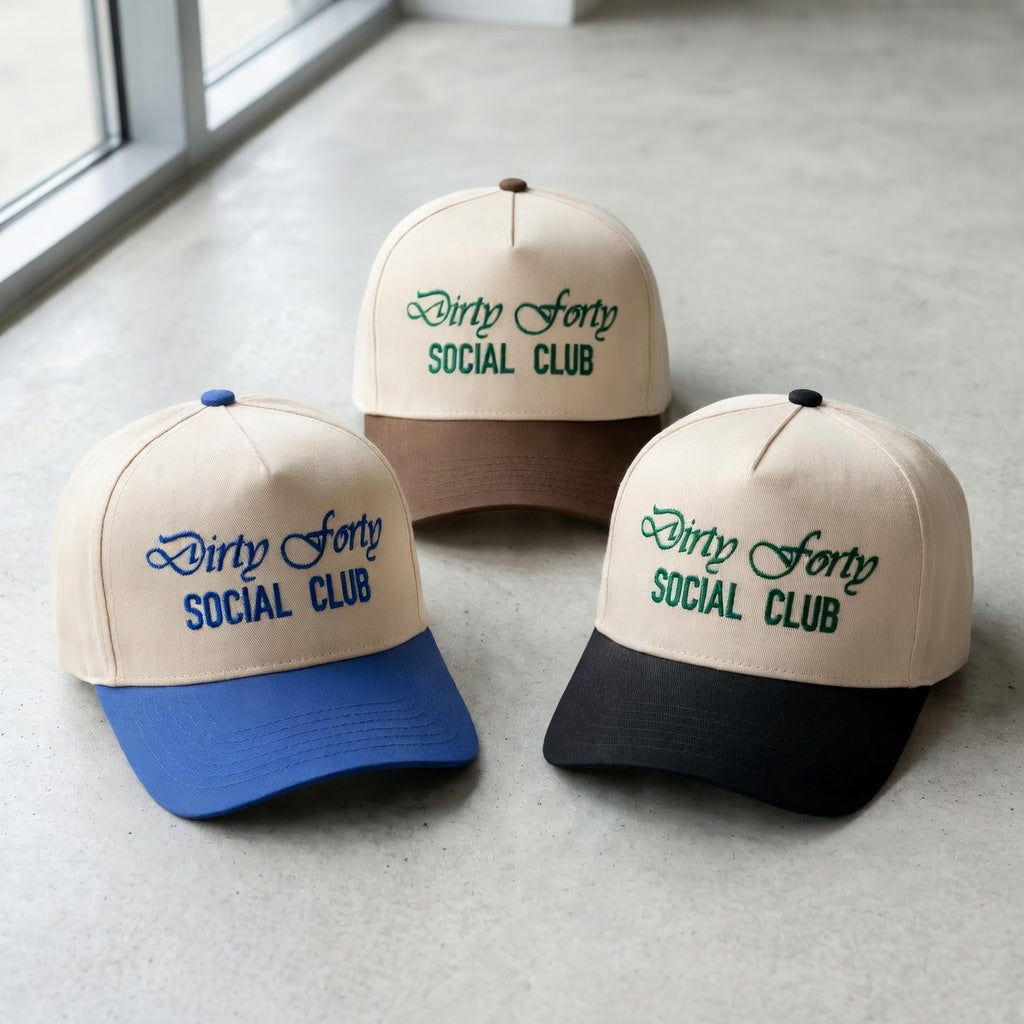 Custom Dirty Forty Snapback Hat – Funny 40th Birthday Cap