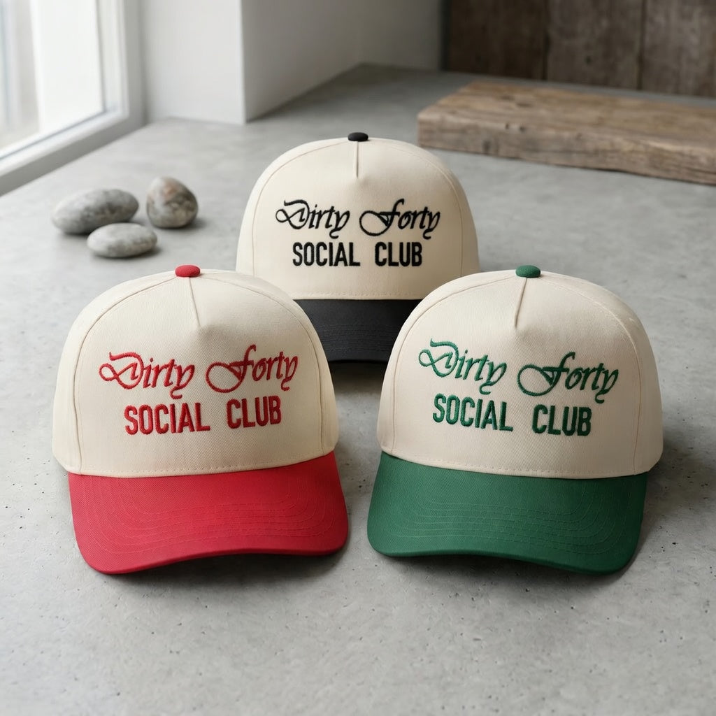 Custom Dirty Forty Snapback Hat – Funny 40th Birthday Cap