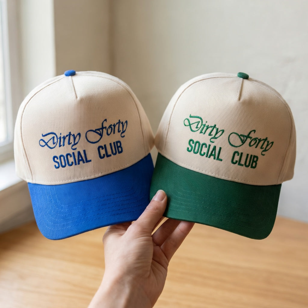 Custom Dirty Forty Snapback Hat – Funny 40th Birthday Cap