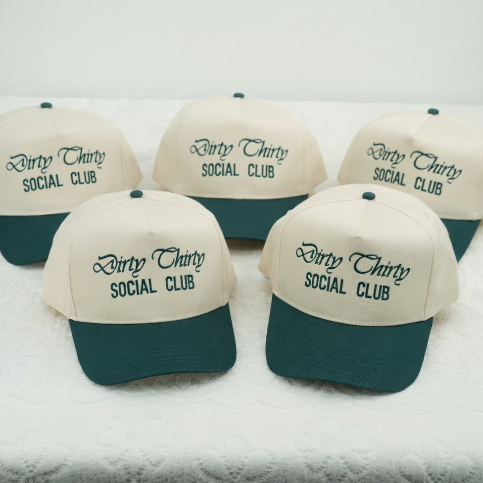 Custom Dirty Thirty Snapback Hat – Funny 30th Birthday Cap