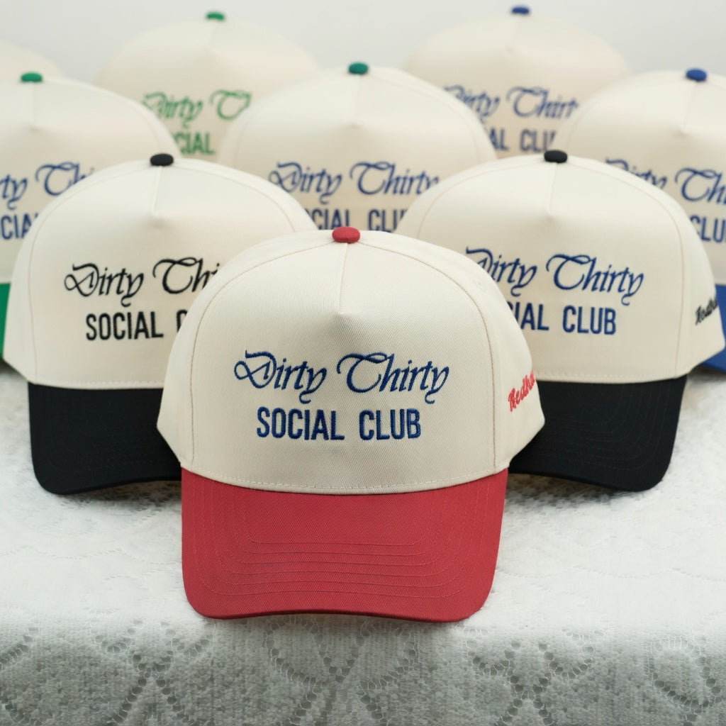 Custom Dirty Thirty Snapback Hat – Funny 30th Birthday Cap