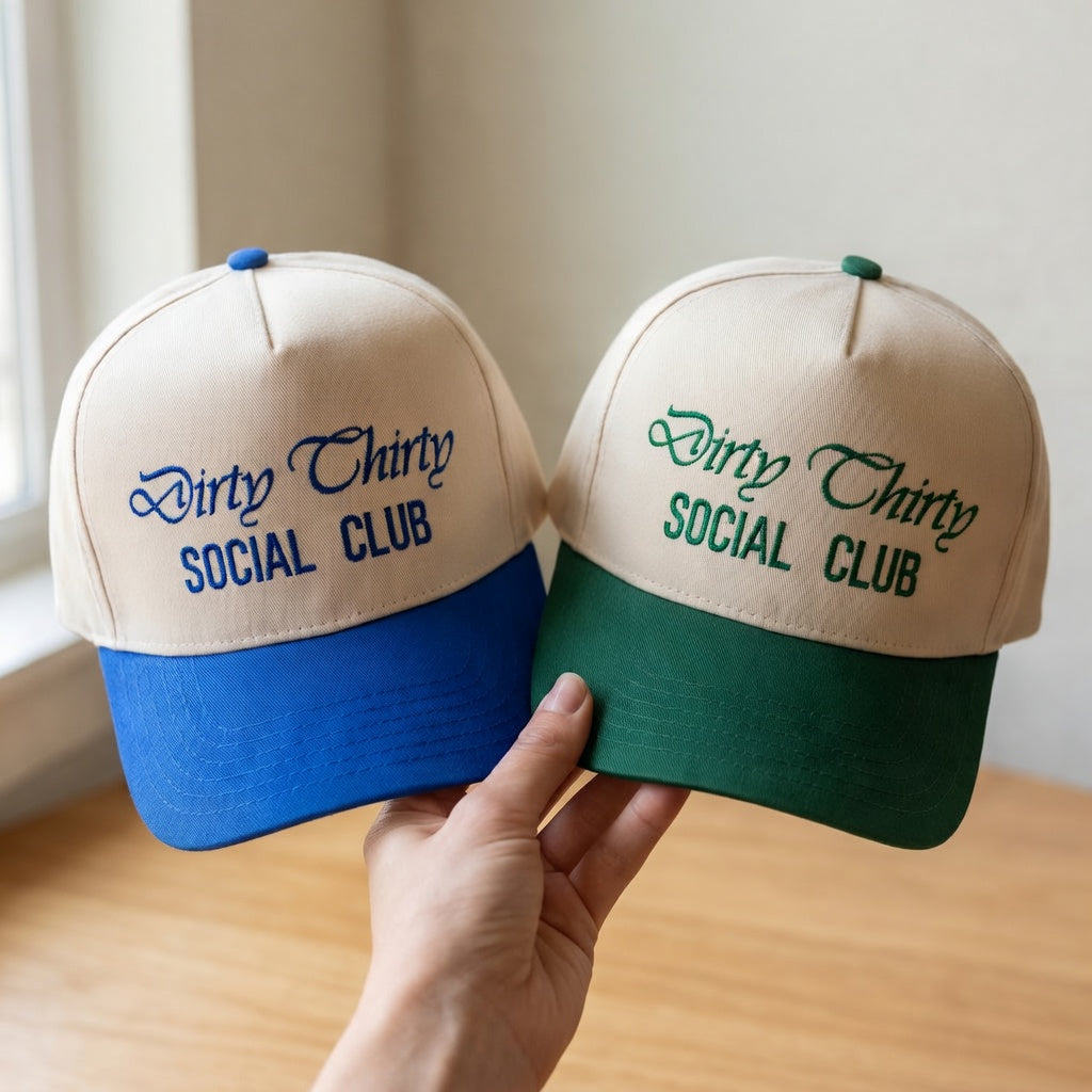 Custom Dirty Thirty Snapback Hat – Funny 30th Birthday Cap