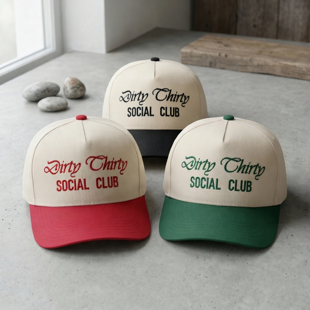 Custom Dirty Thirty Snapback Hat – Funny 30th Birthday Cap
