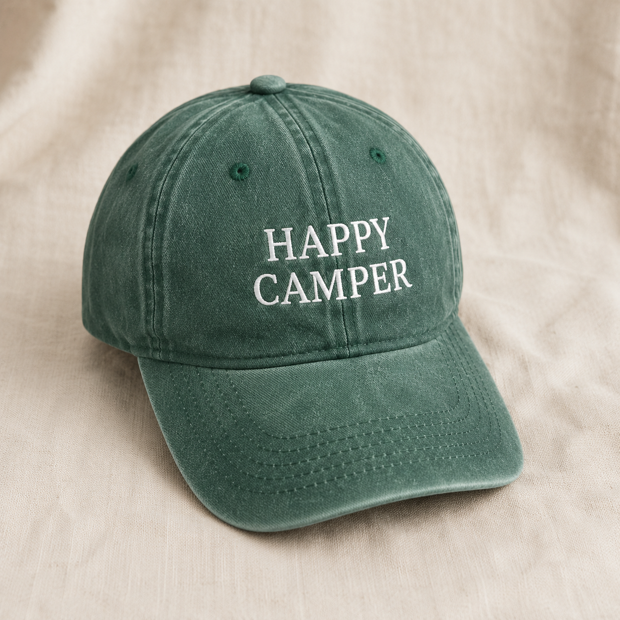 Custom Embroidered Camp Bachelorette Hat for Bridal Party
