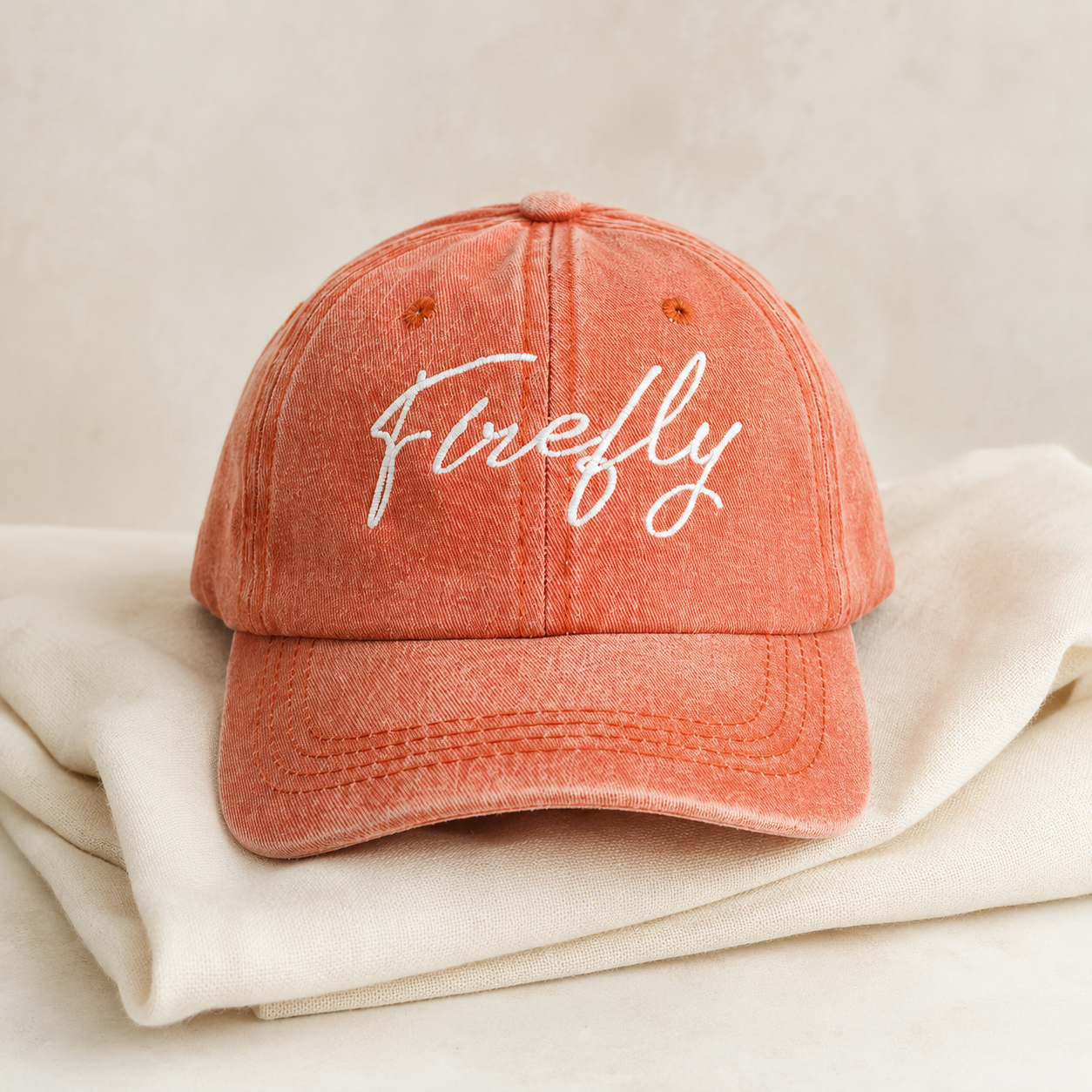 Custom Embroidered Cap with Personalized Text
