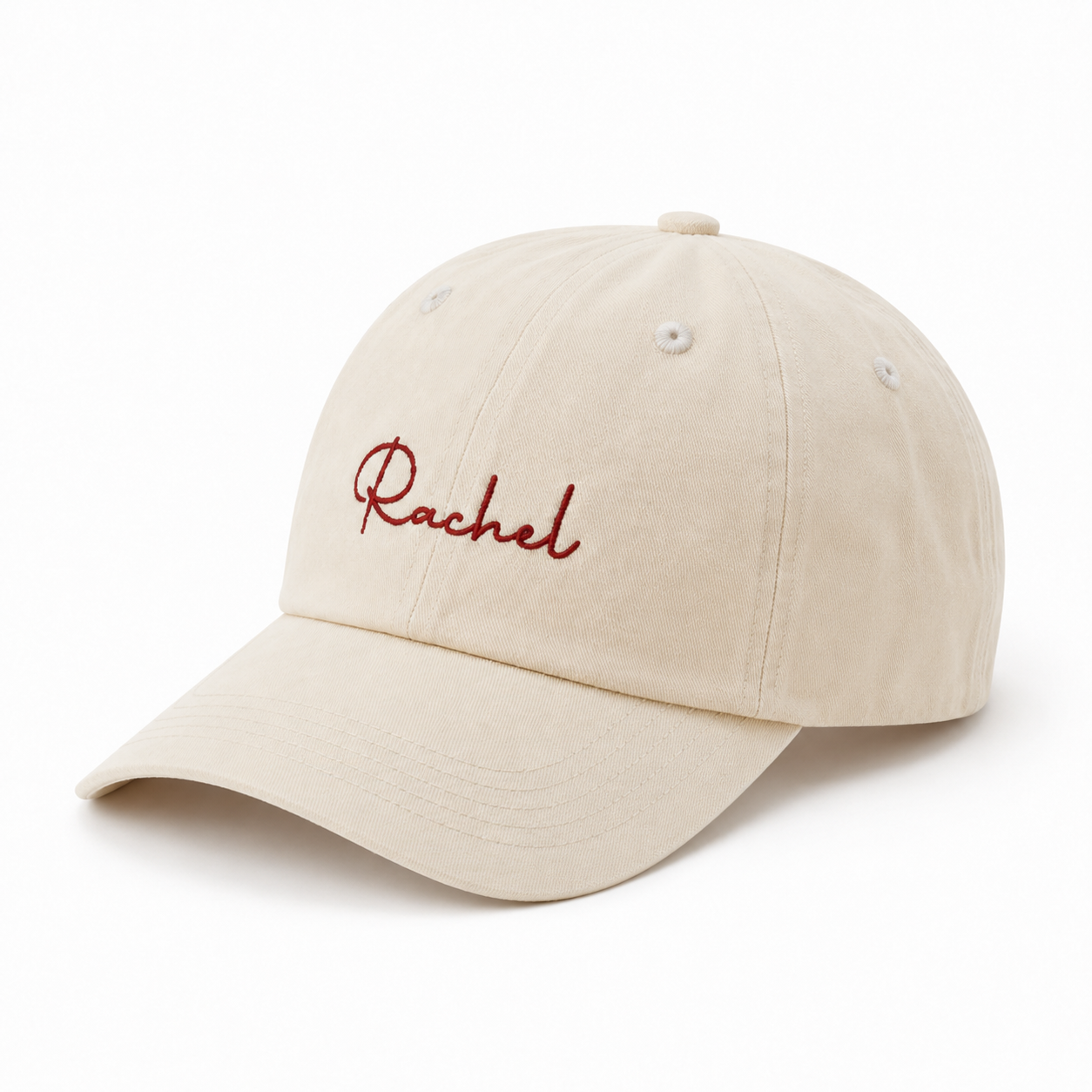Custom Embroidered Cap with Personalized Text
