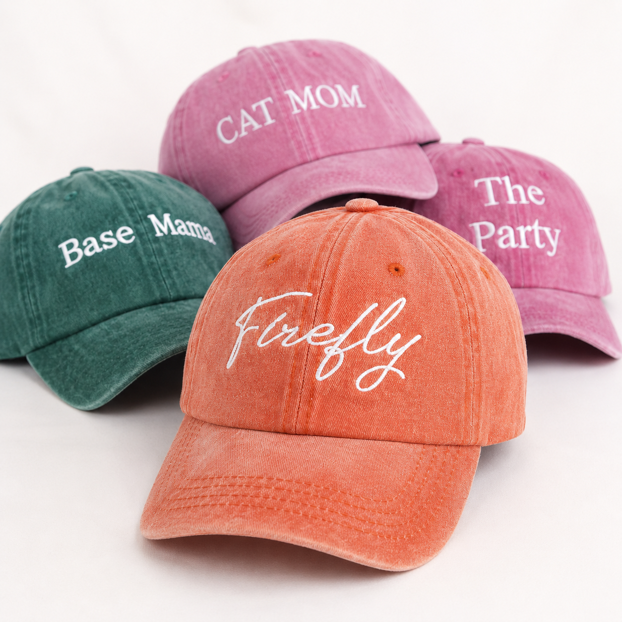 Custom Embroidered Hat with Your Text