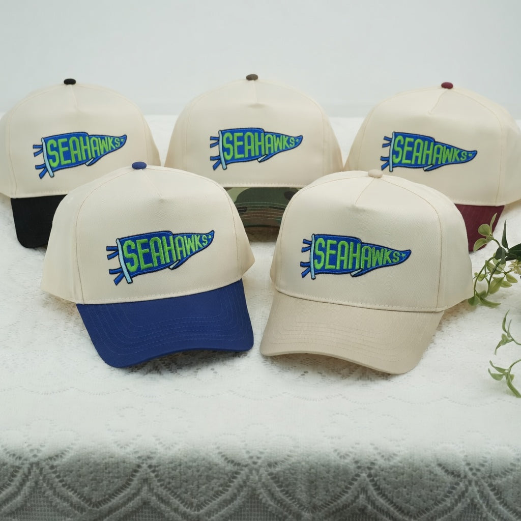 Custom Embroidered Snapback Cap – Pennant Team Hat