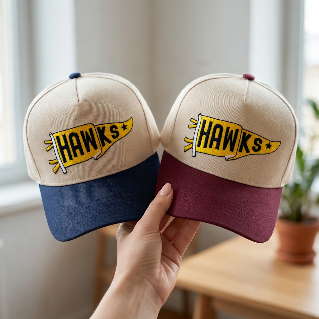 Custom Embroidered Snapback Cap – Pennant Team Hat