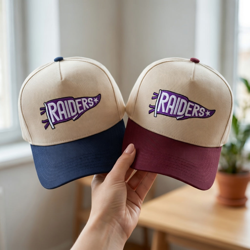 Custom Embroidered Snapback Cap – Pennant Team Hat