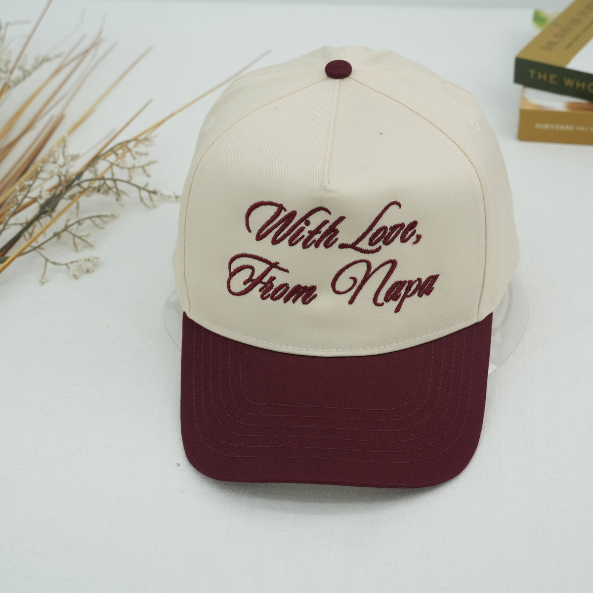 Custom Embroidered Snapback Cap – With Love Personalized Hat
