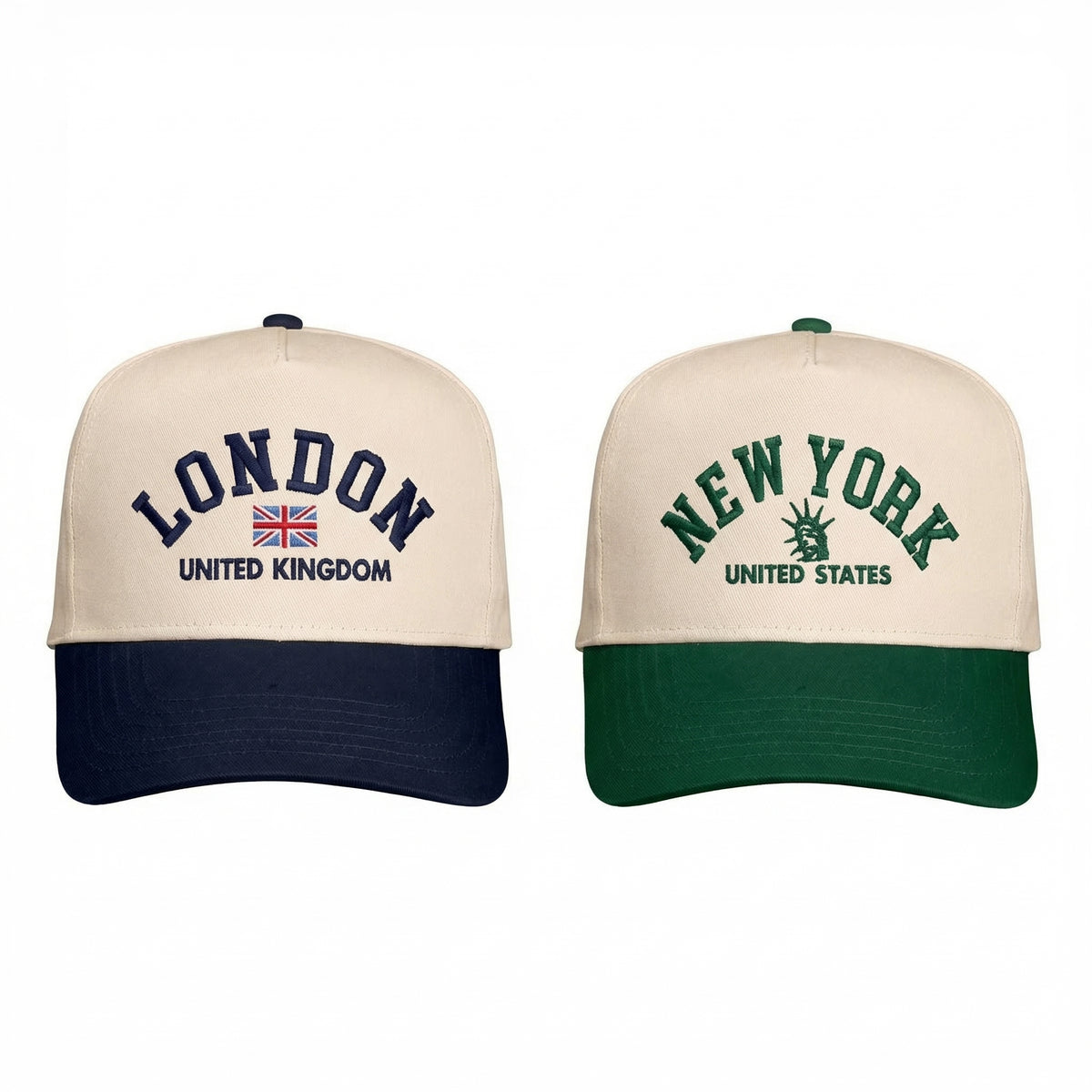 Custom Embroidered Snapback Hat – 90s Style Personalized Cap