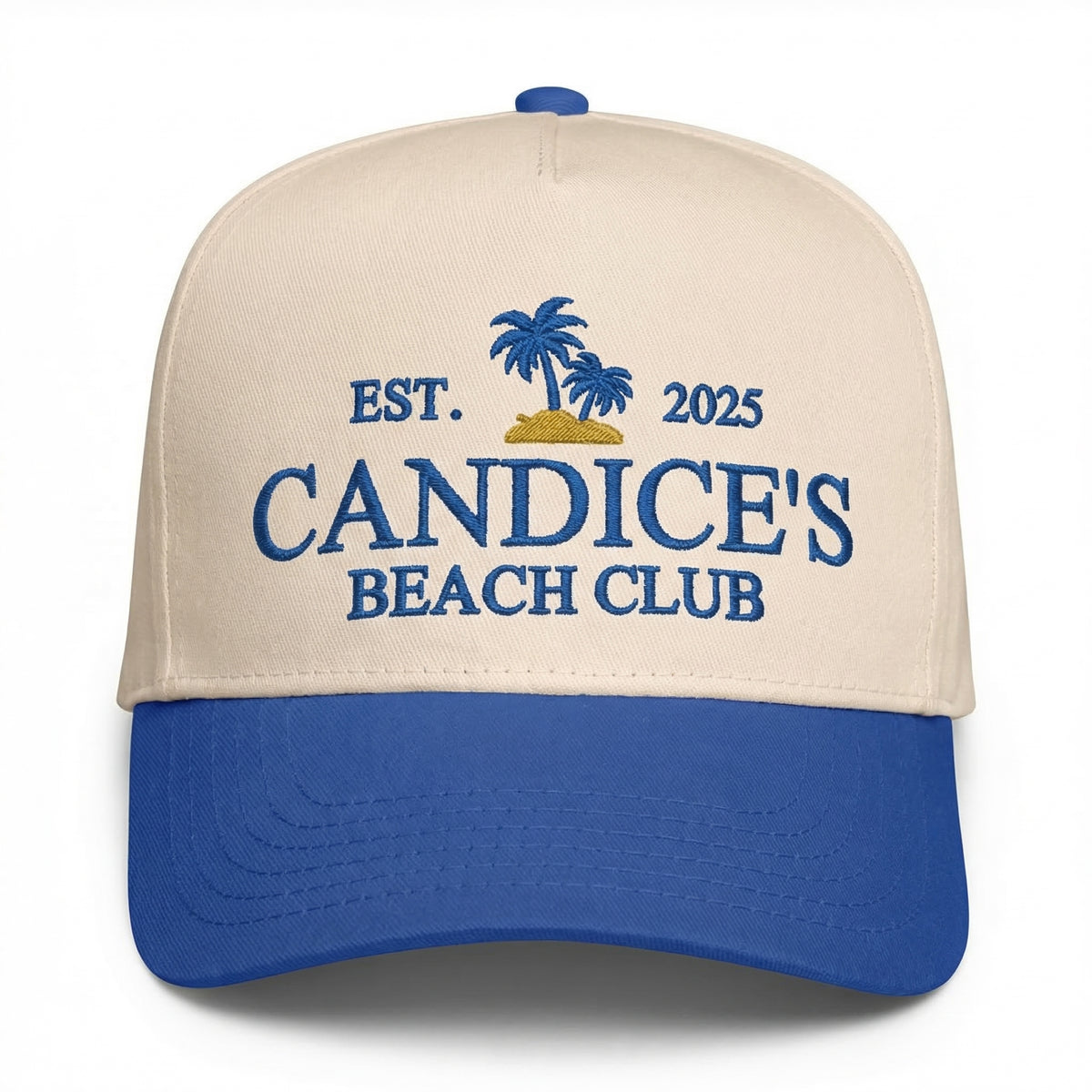 Custom Embroidered Snapback Hat – 90s Style Personalized Cap