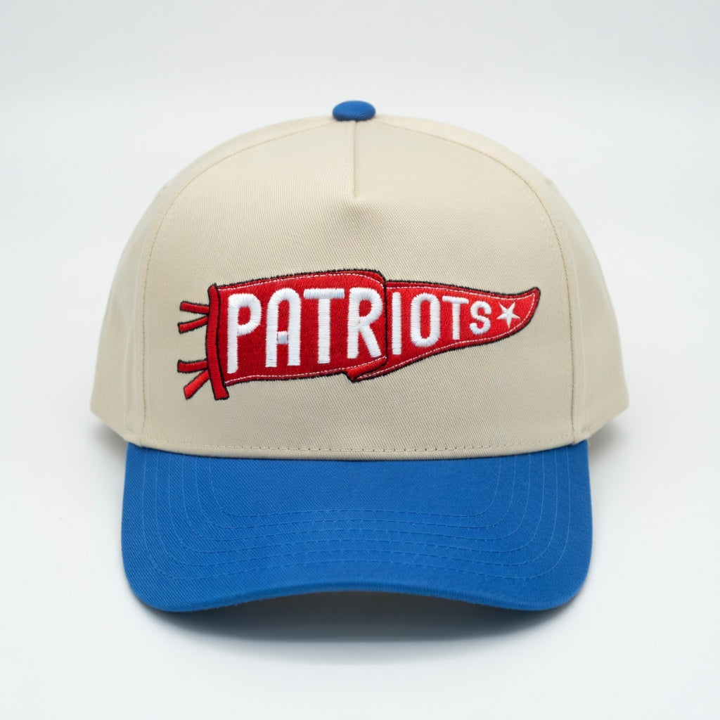 Custom Embroidered Snapback Hat – Pennant Team Name Cap