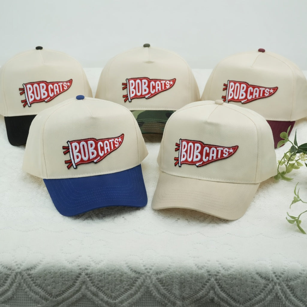 Custom Embroidered Snapback Hat – Pennant Team Name Cap