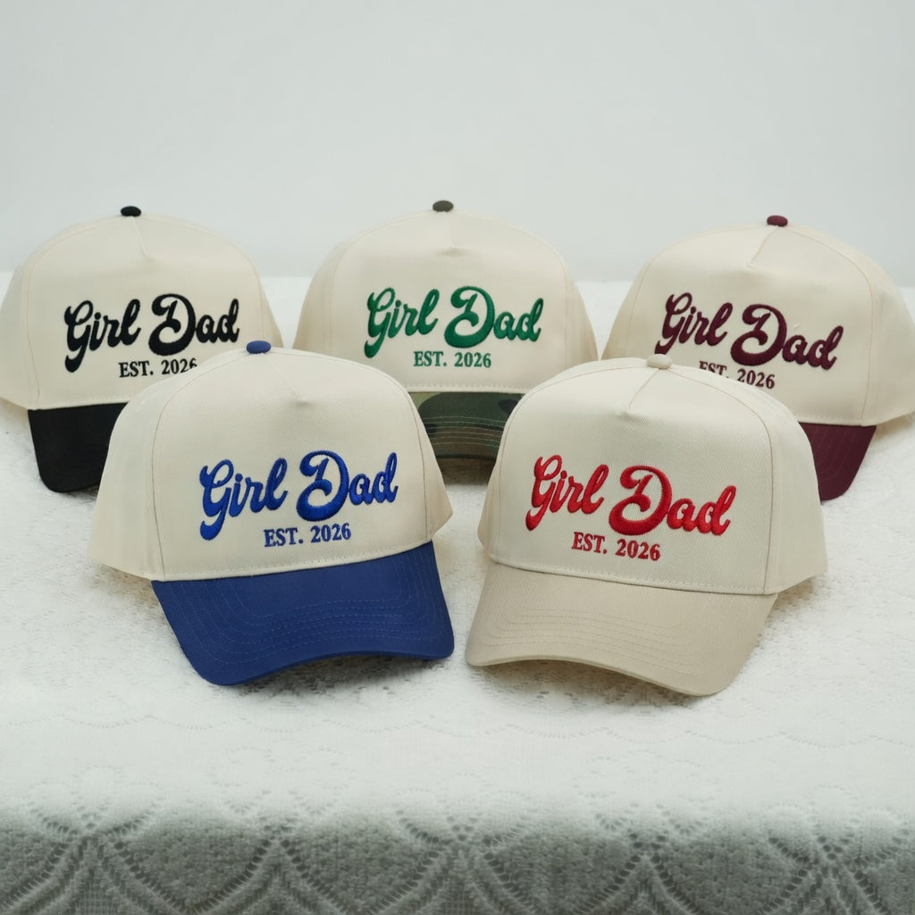 Custom Dad Life Snapback Hat - Personalized Girl Dad Snapback Hat
