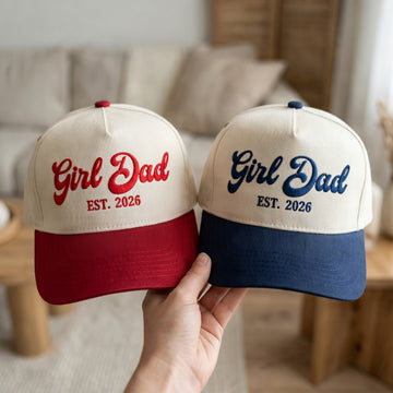 Custom Dad Life Snapback Hat - Personalized Girl Dad Snapback Hat
