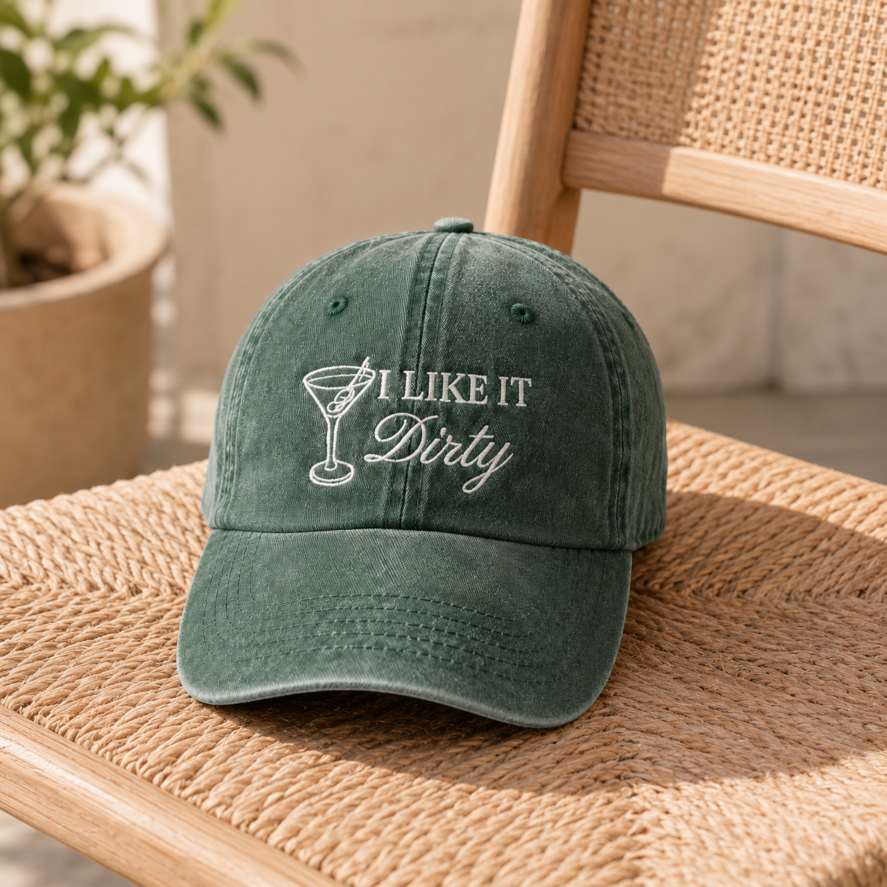Custom Logo Baseball Hat With Personalized Embroidered Text
