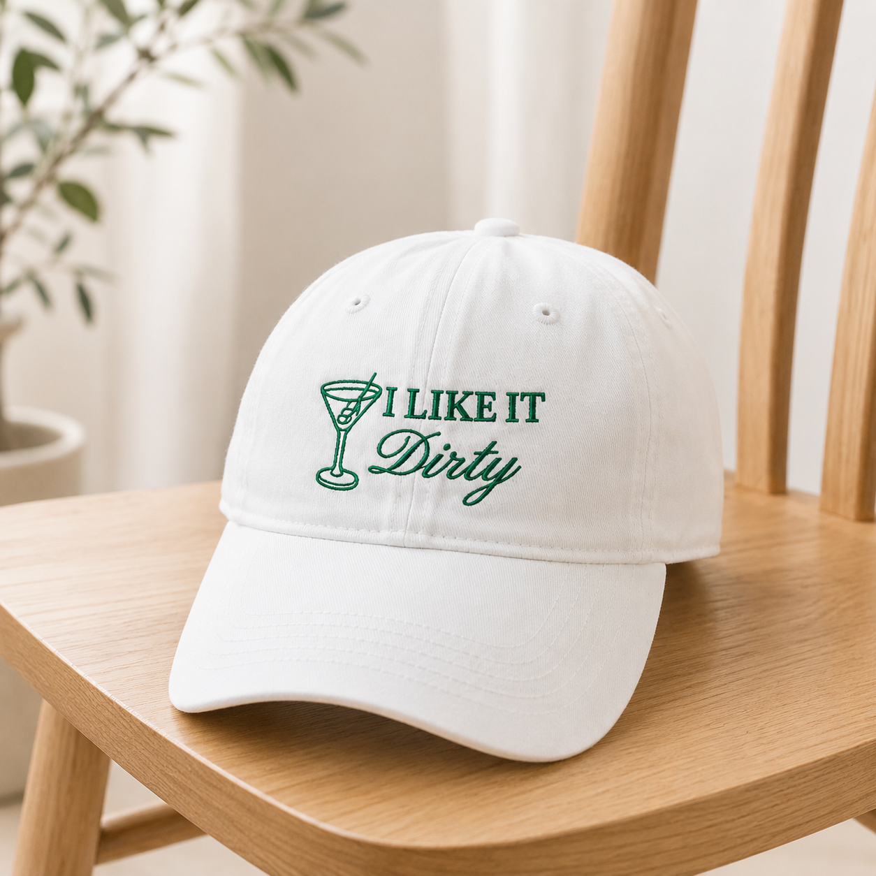 Custom Logo Baseball Hat With Personalized Embroidered Text