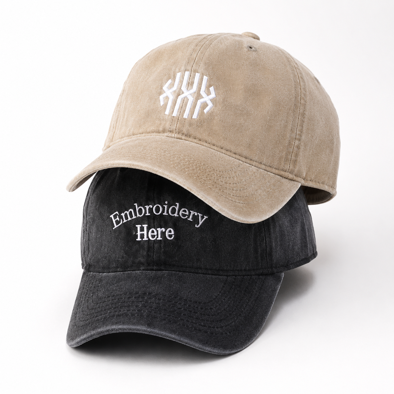Custom Logo Embroidered Hat With Personalized Text