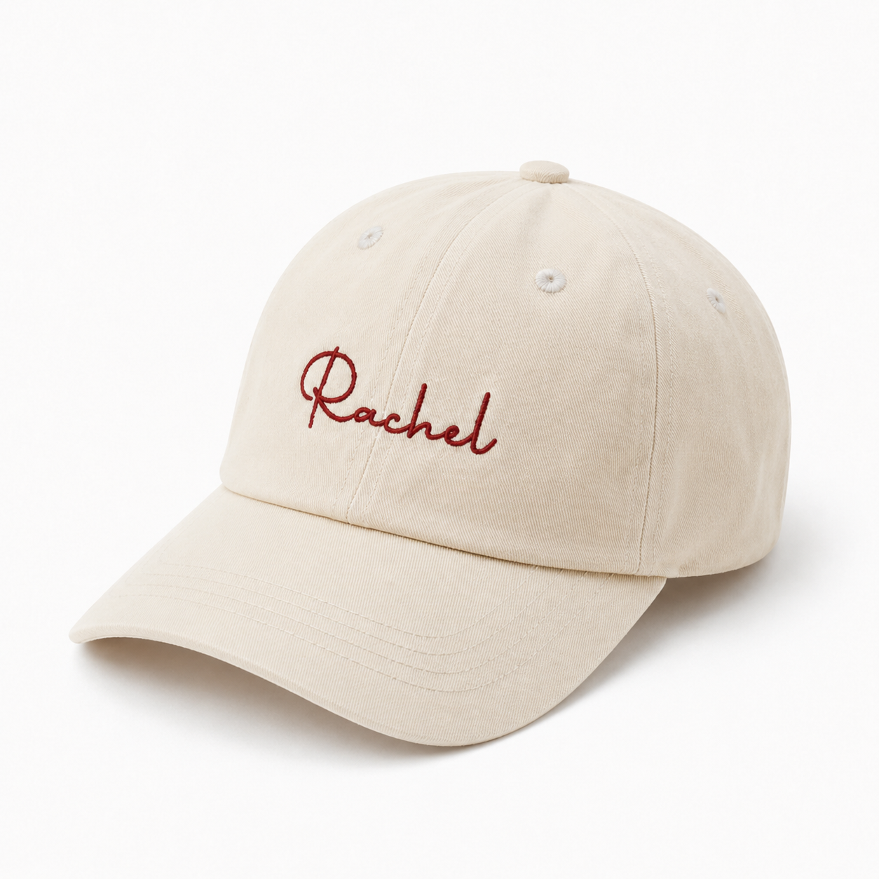 Custom Logo Hat With Personalized Text Baseball Cap Style