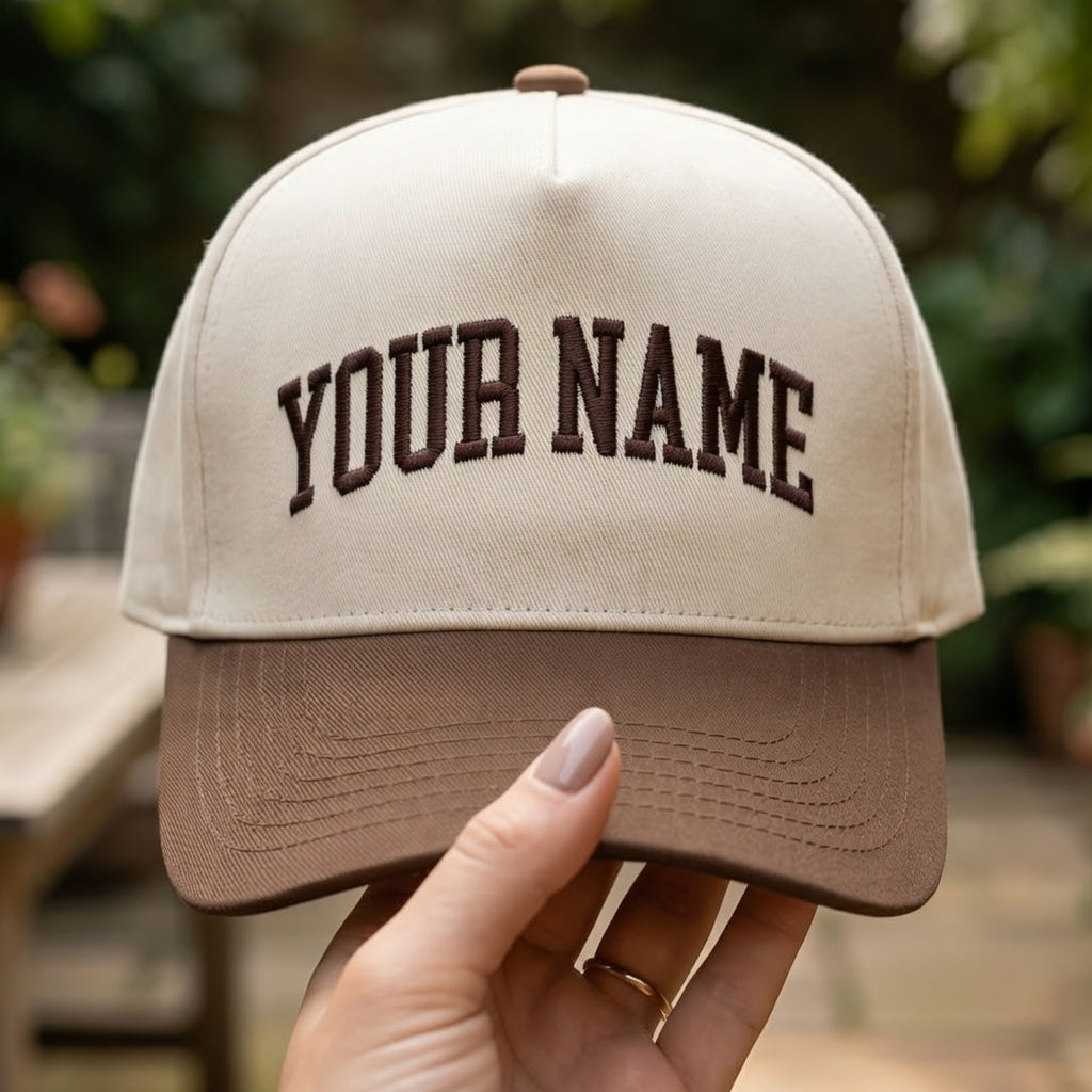 Personalized Text Snapback Hat - Custom Name Snapback Hat