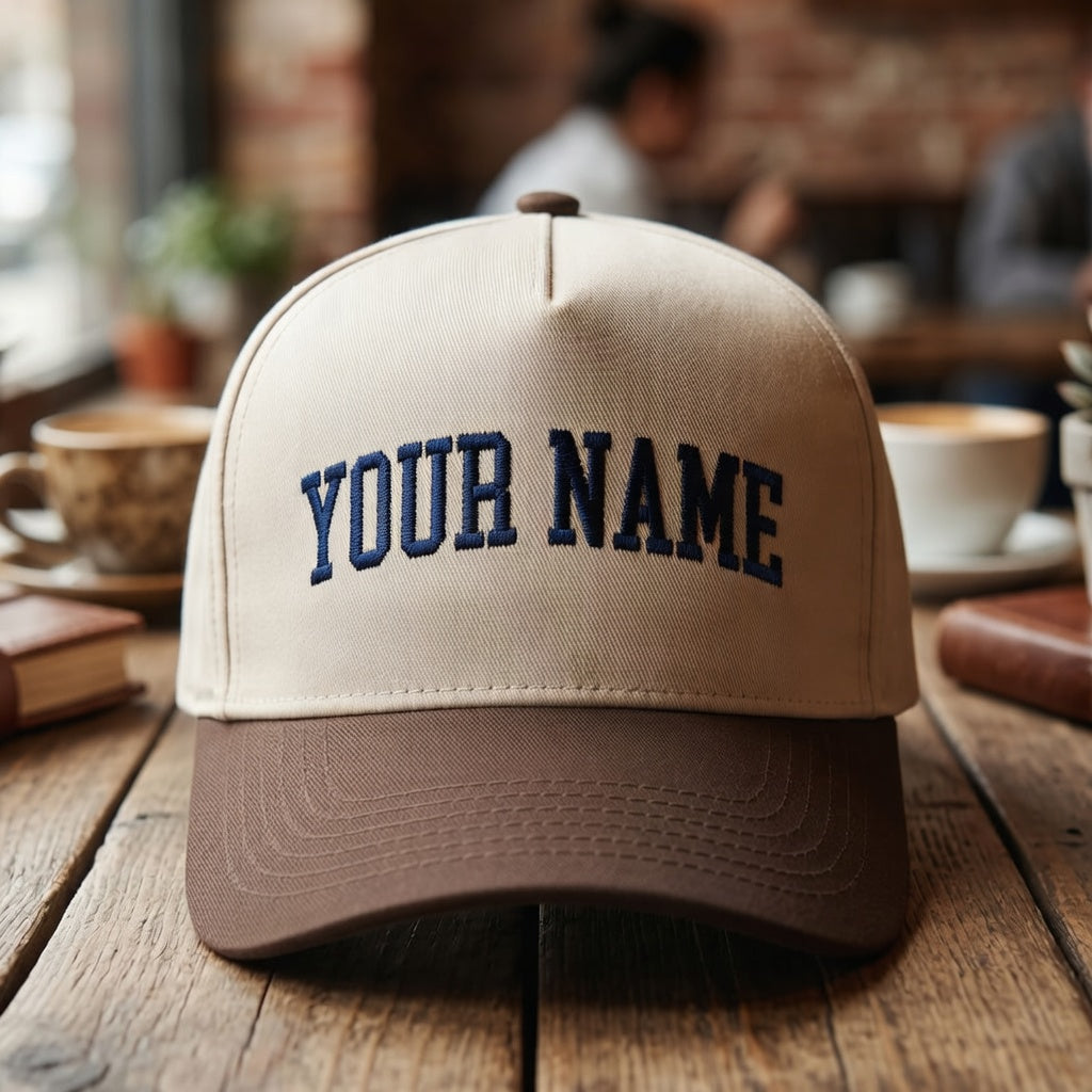 Custom Name Snapback Hat - Personalized Embroidered Snapback Hat