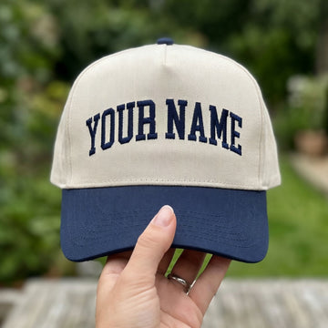 Personalized Name Snapback Hat - Custom Text Snapback Hat
