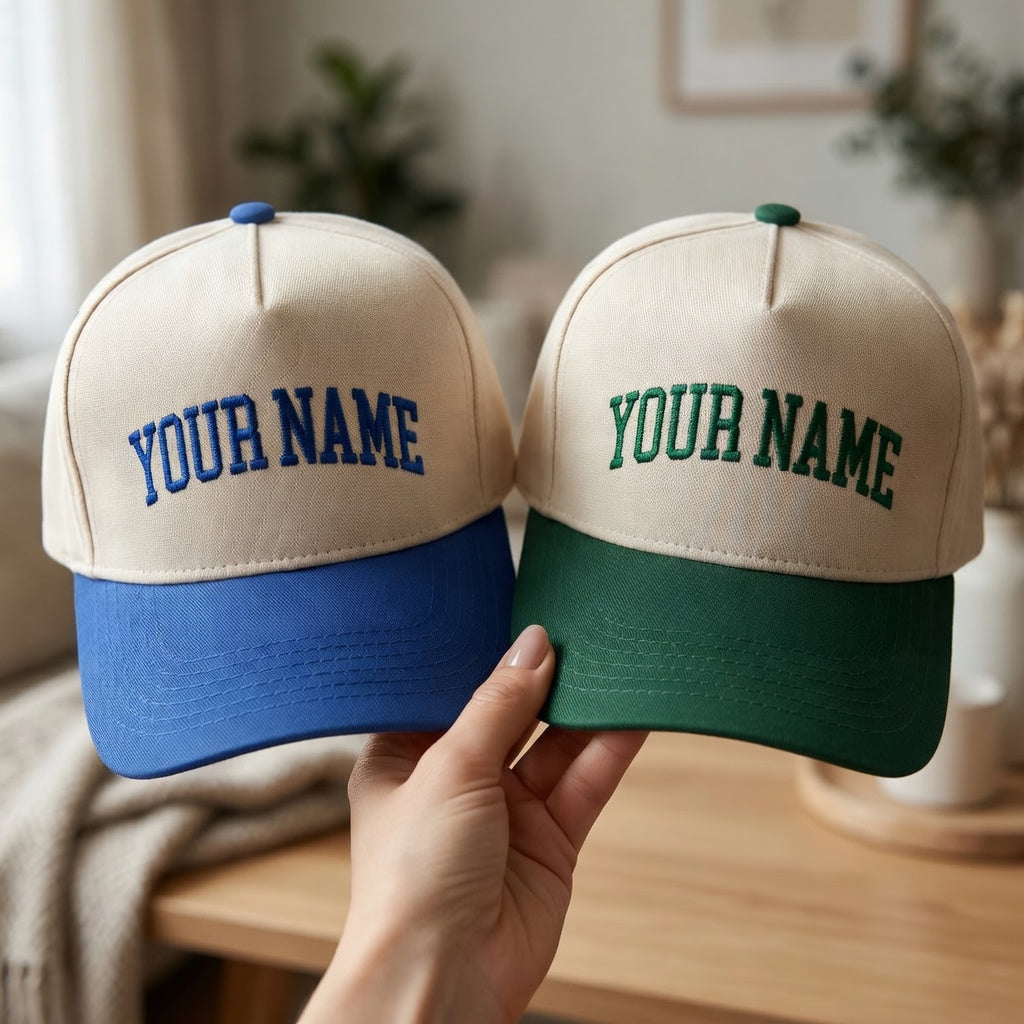 Personalized Name Snapback Hat - Custom Text Snapback Hat