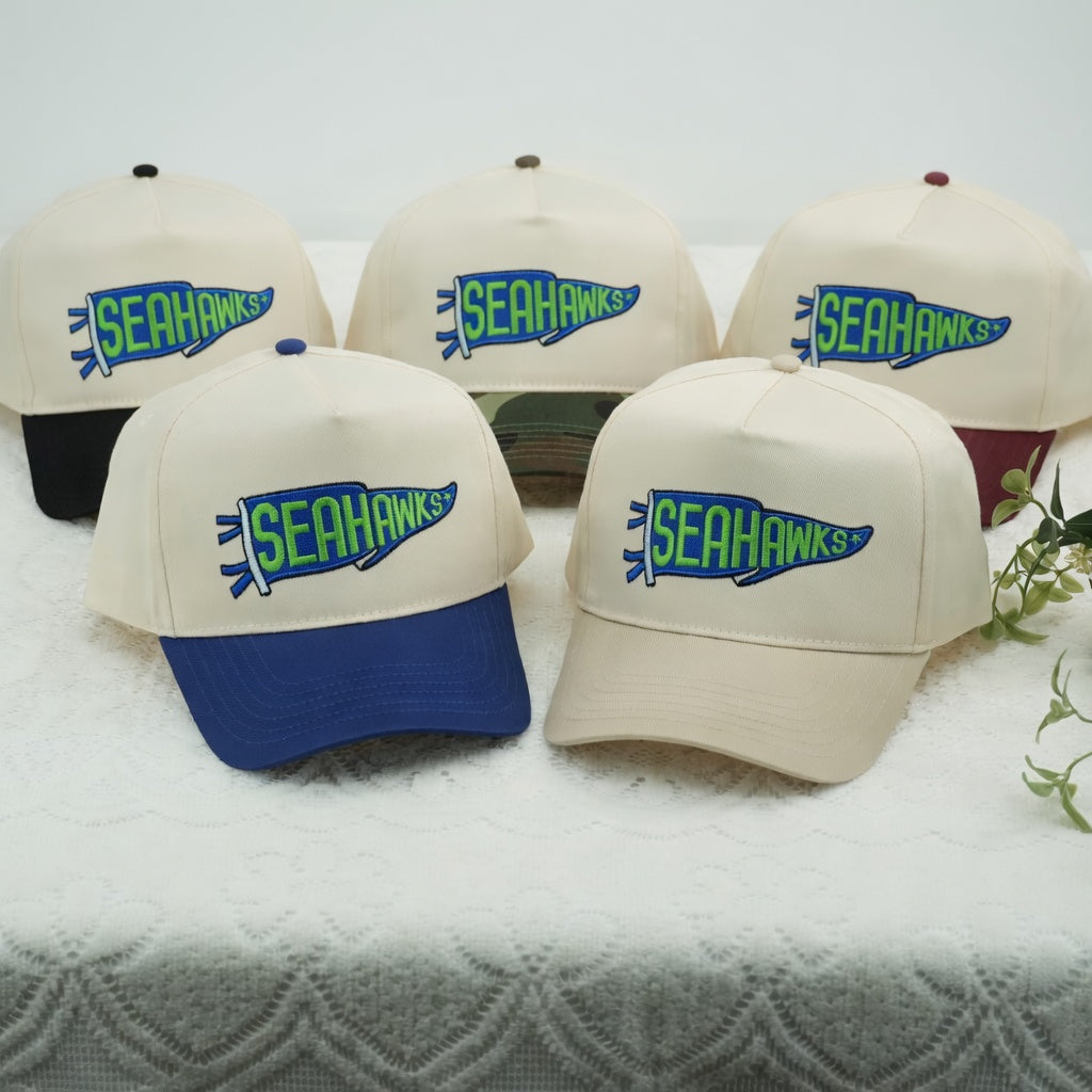 Custom Snapback Hat – Embroidered Pennant Name Cap