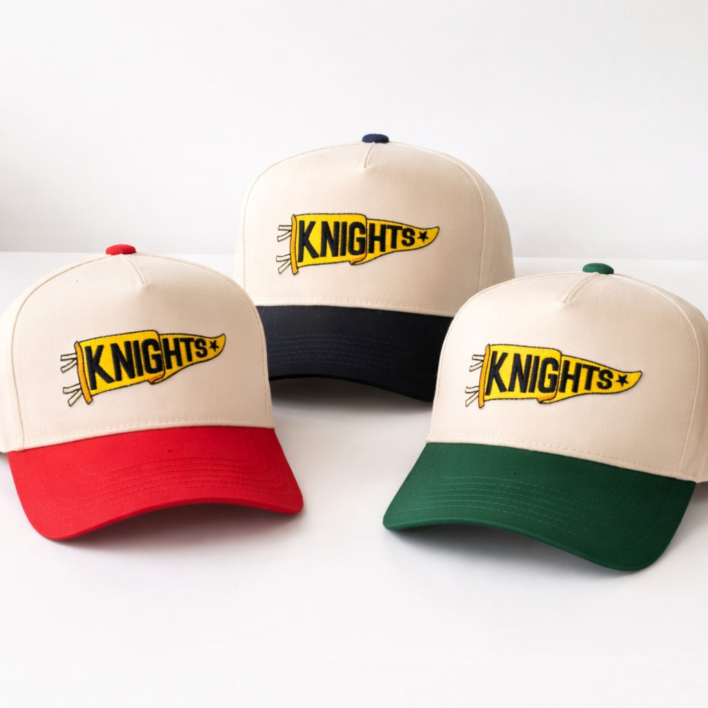 Custom Snapback Hat – Embroidered Pennant Name Cap