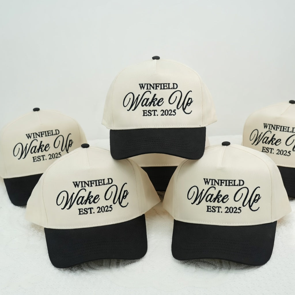 Custom Snapback Hat – Embroidered Text or Logo Cap